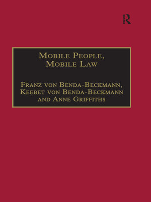 cover image of Mobile People, Mobile Law